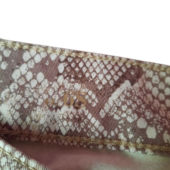 White House Black Market Snake Print Skinny Pants - Picture 4 of 6